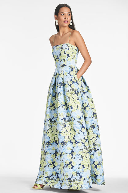 Print Formal Gown