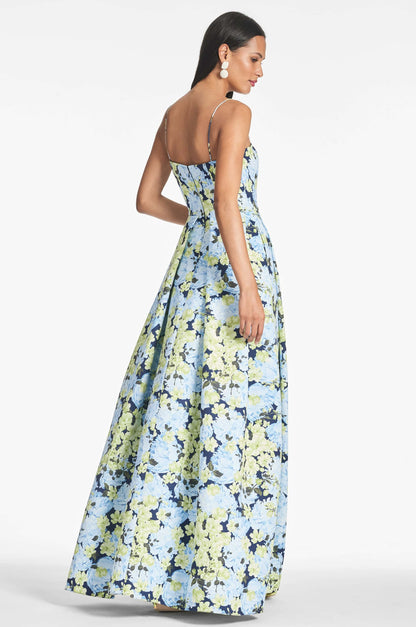 Print Formal Gown