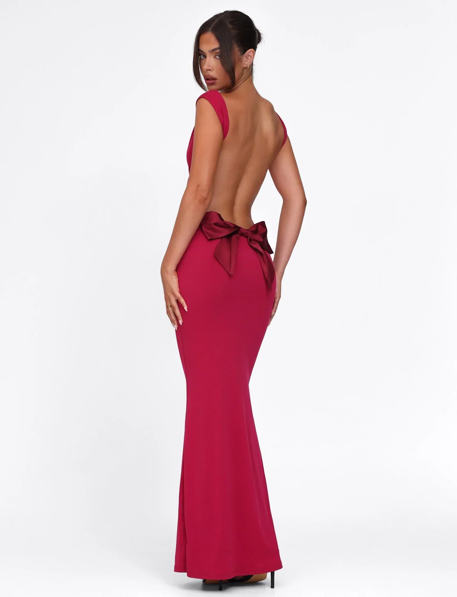 Rehearsal Dinner Maxi Dress - Red