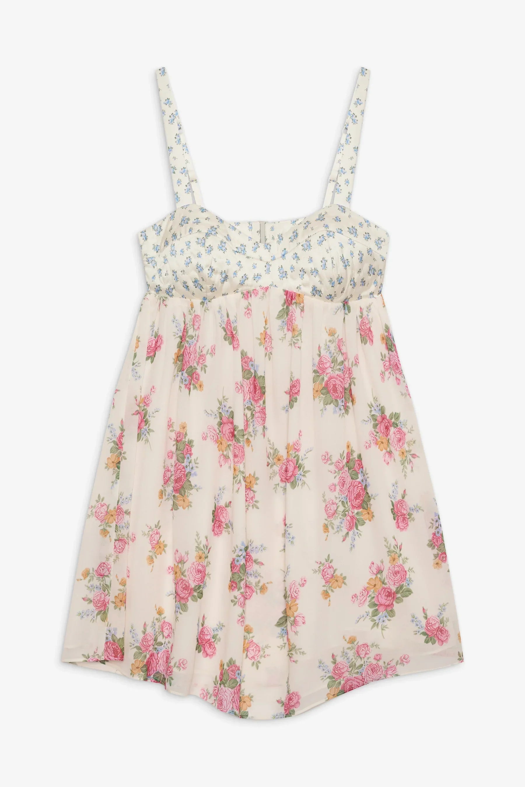 Silk Easter Mini Dress