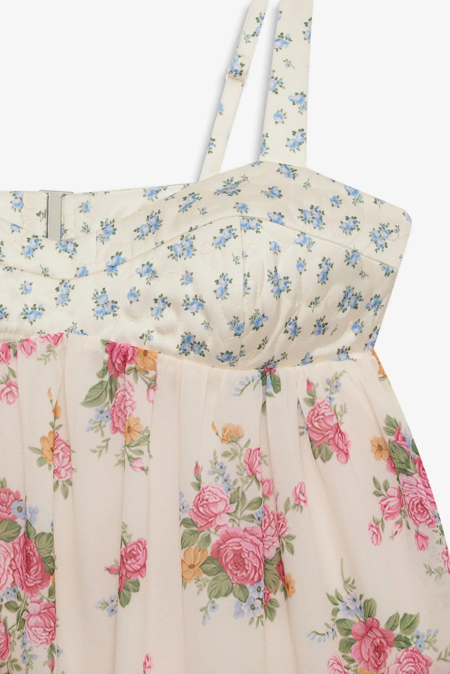 Silk Easter Mini Dress