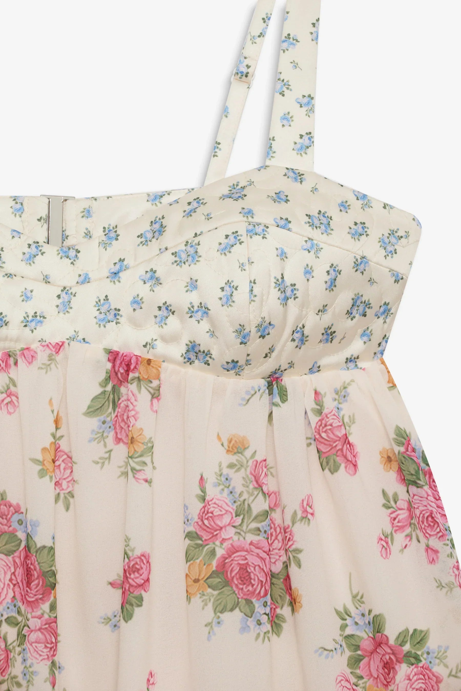 Silk Easter Mini Dress