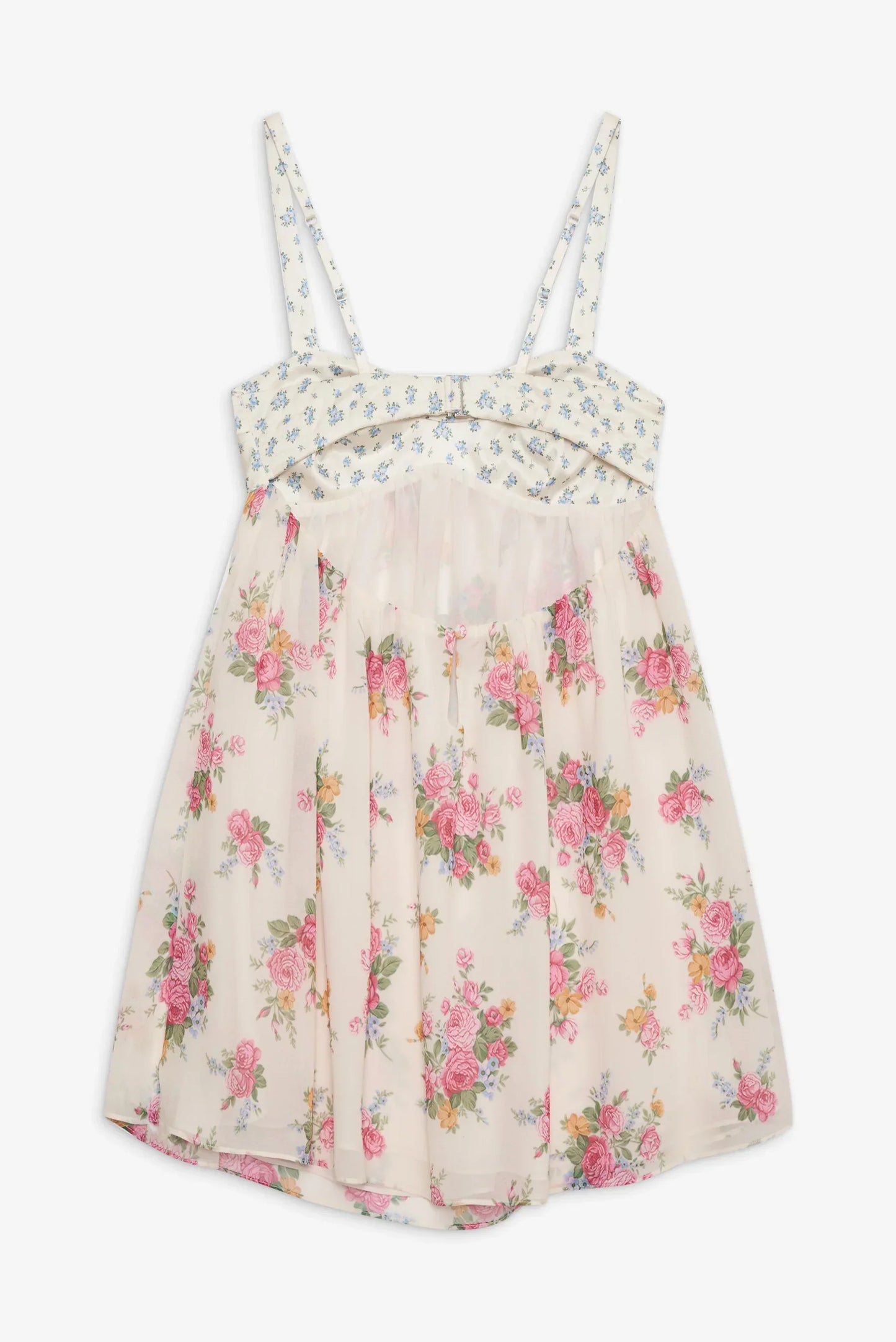 Silk Easter Mini Dress