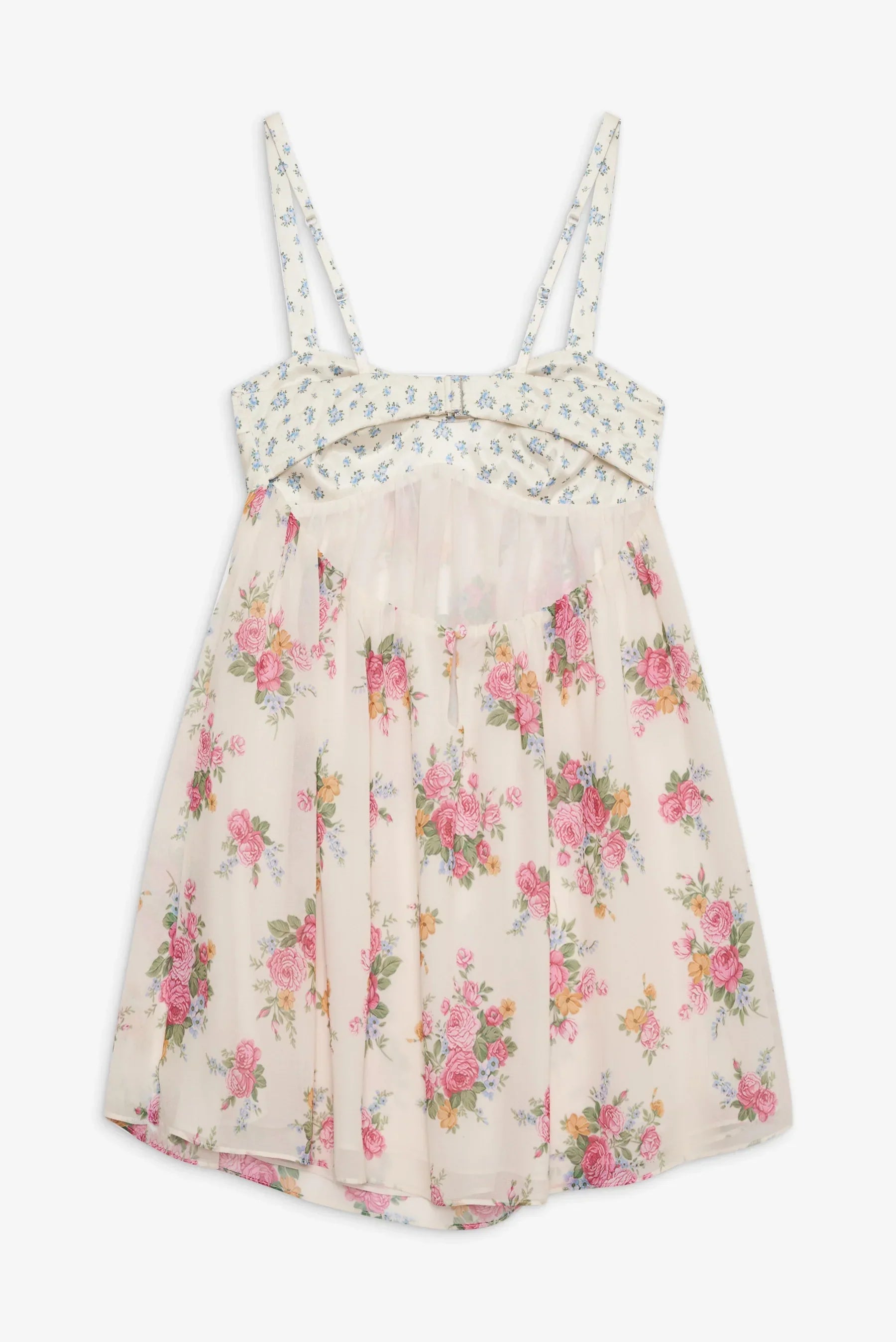 Silk Easter Mini Dress