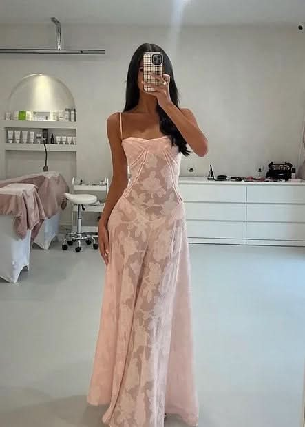 Women's Wedding Guest Floral Lace Maxi Dress - product image 1