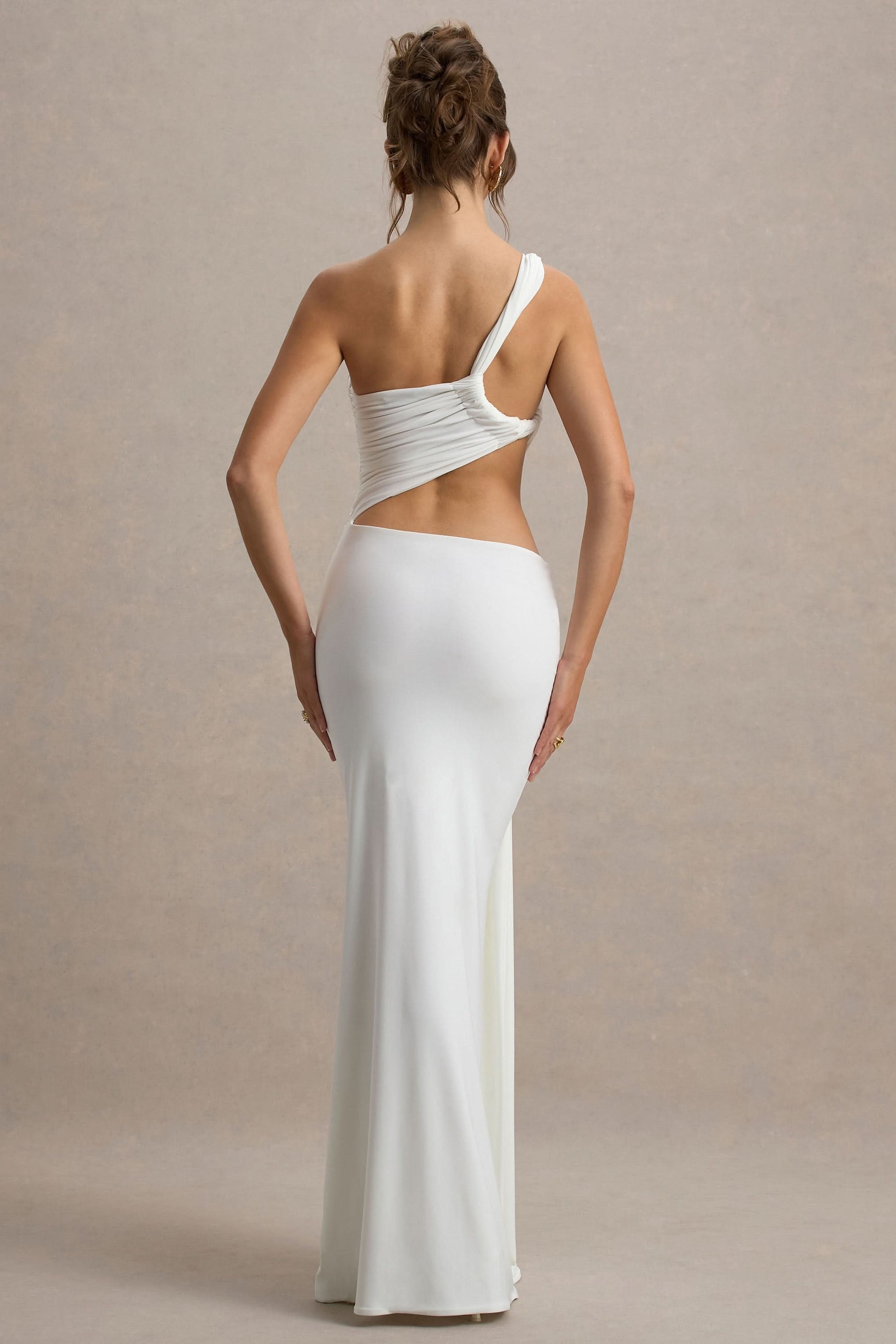 Women's Cocktail One Shoulder Cut Out Maxi Dress - product image 8
