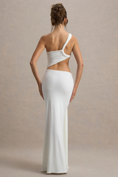 Women's Cocktail One Shoulder Cut Out Maxi Dress - product image 8
