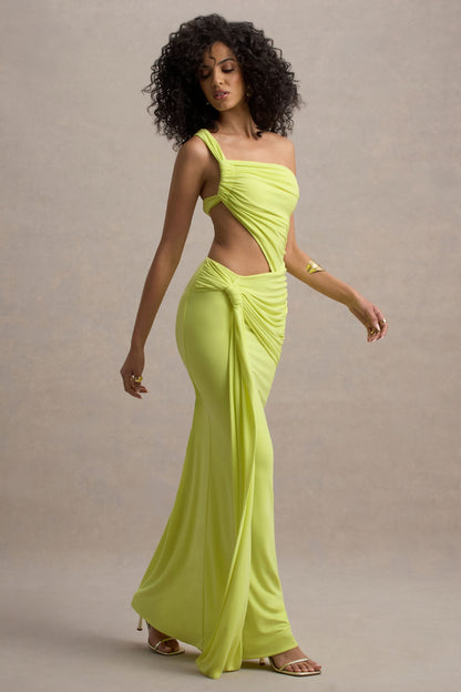 Women's Cocktail One Shoulder Cut Out Maxi Dress - product image 4