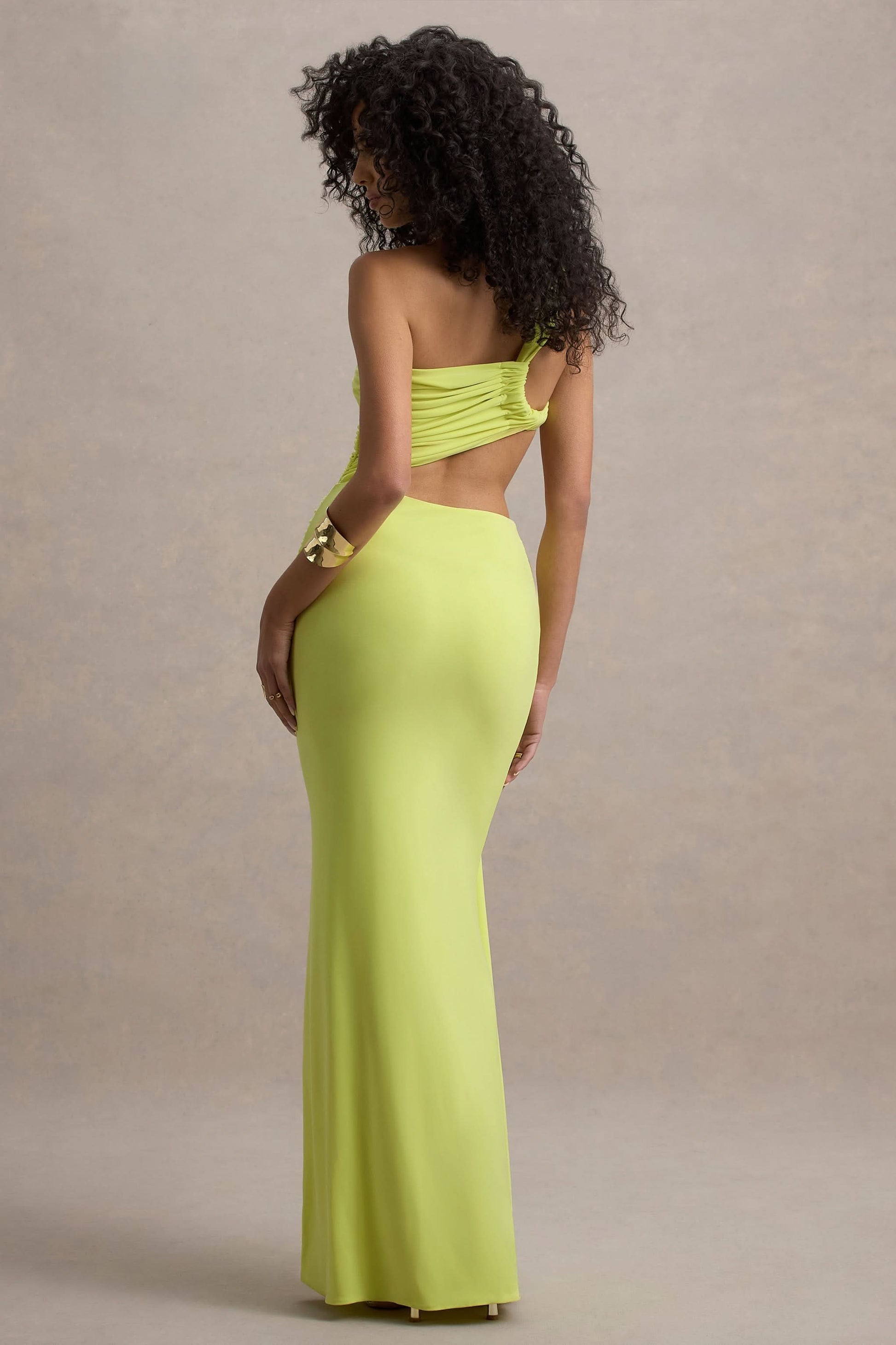 Women's Cocktail One Shoulder Cut Out Maxi Dress - product image 5